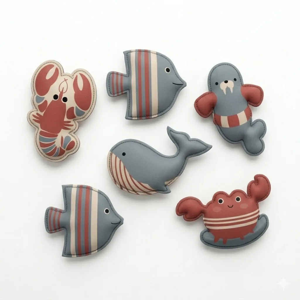Custom animal shape neoprene diving toys