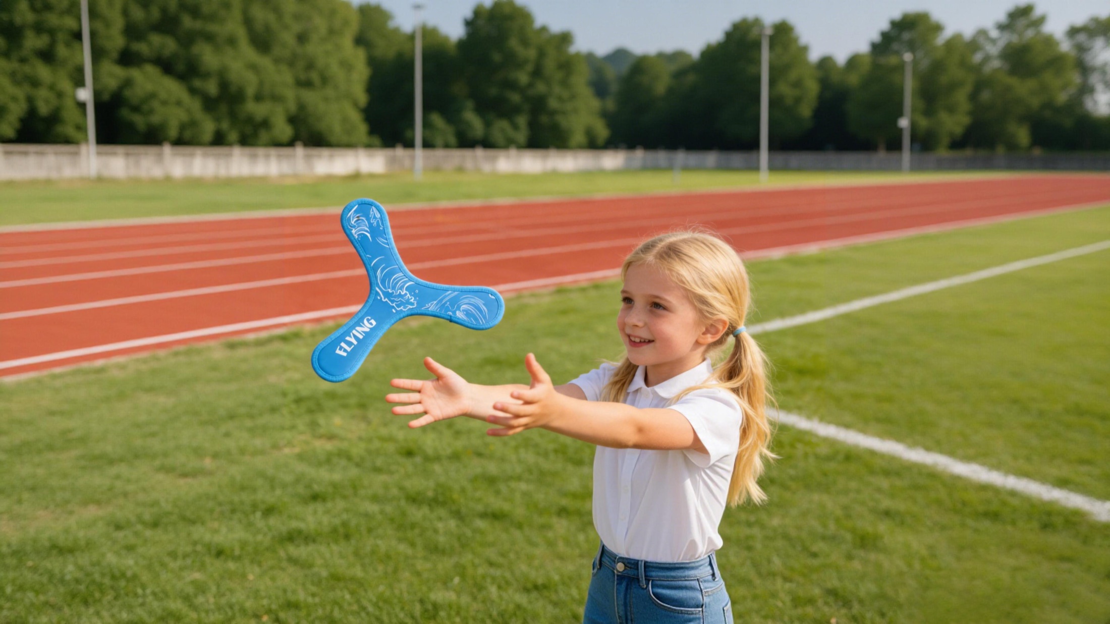 Triangular neoprene flying disc for kids outdoor games