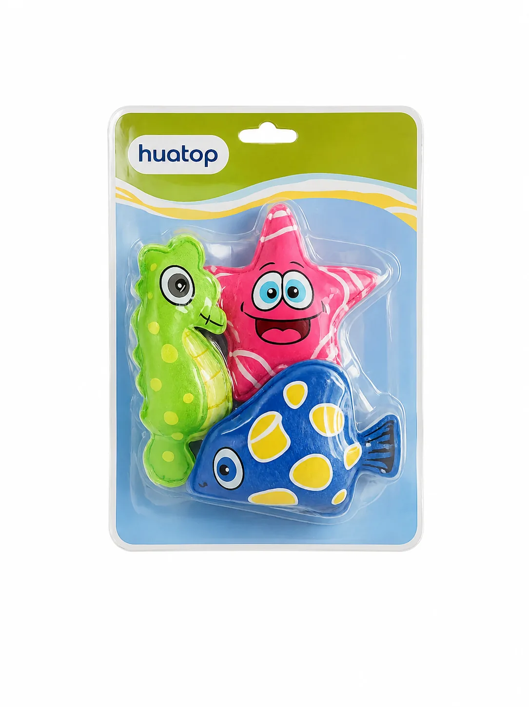 Blister pack with printed color card