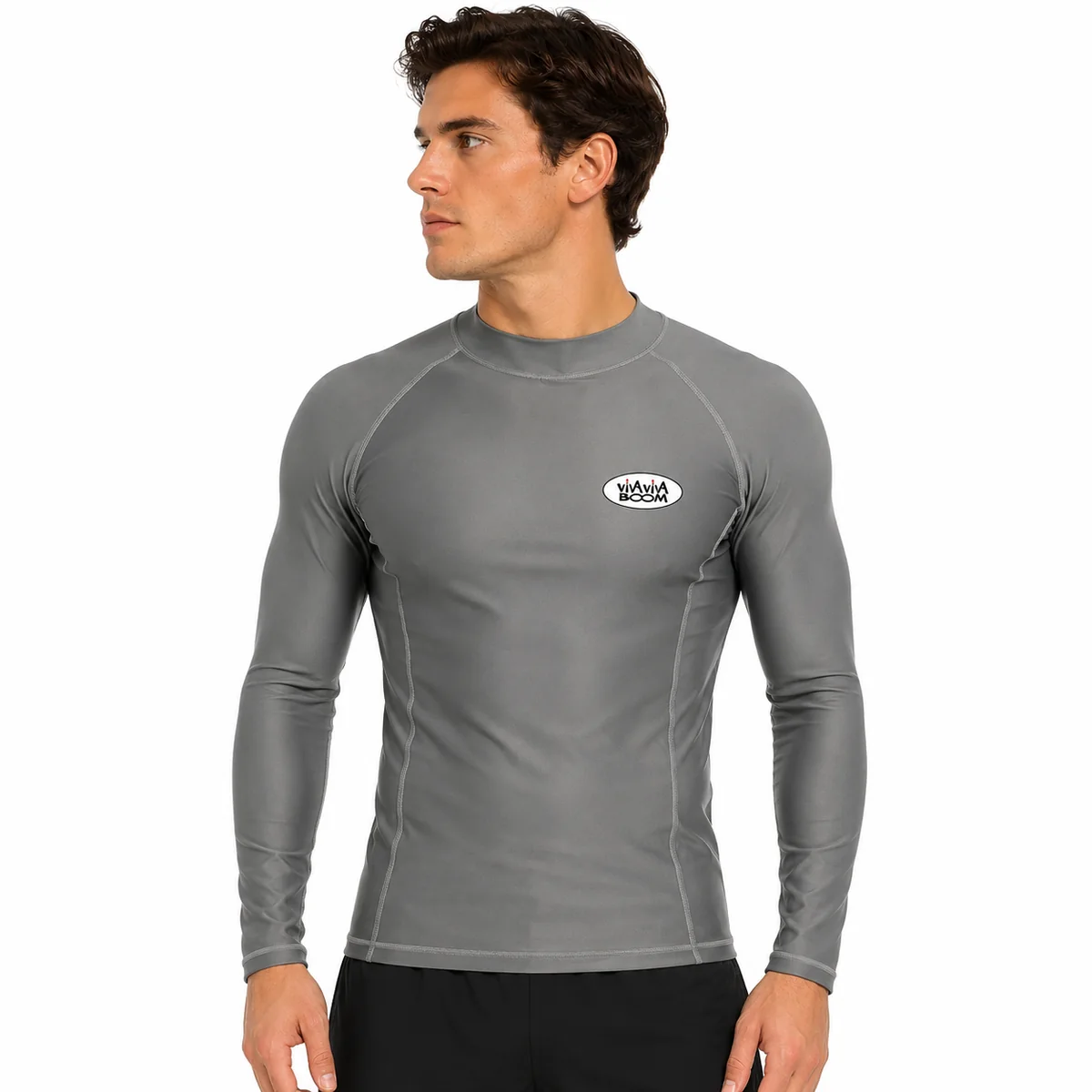 Men long sleeve rash guard product