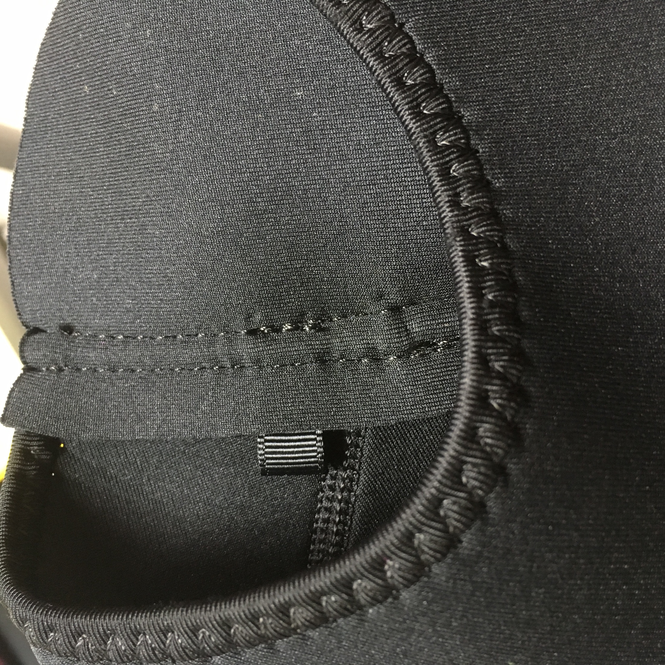 Edge binding detail