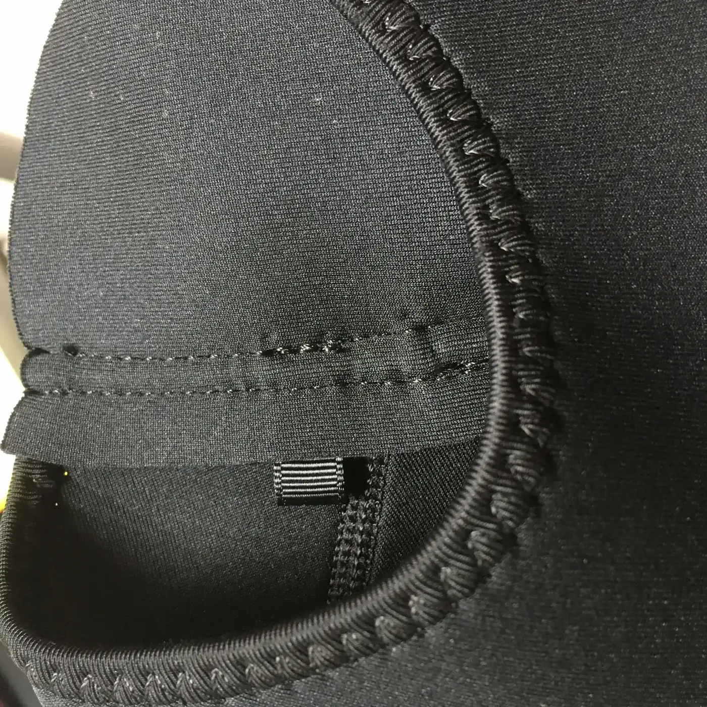 Edge binding detail