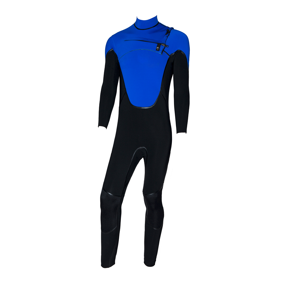 Chest Zip wetsuit detail