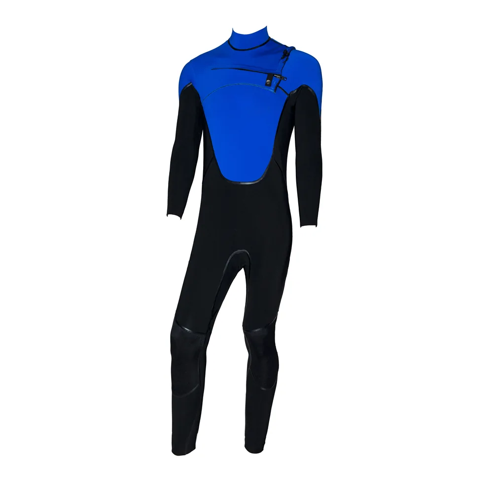 Chest Zip wetsuit detail