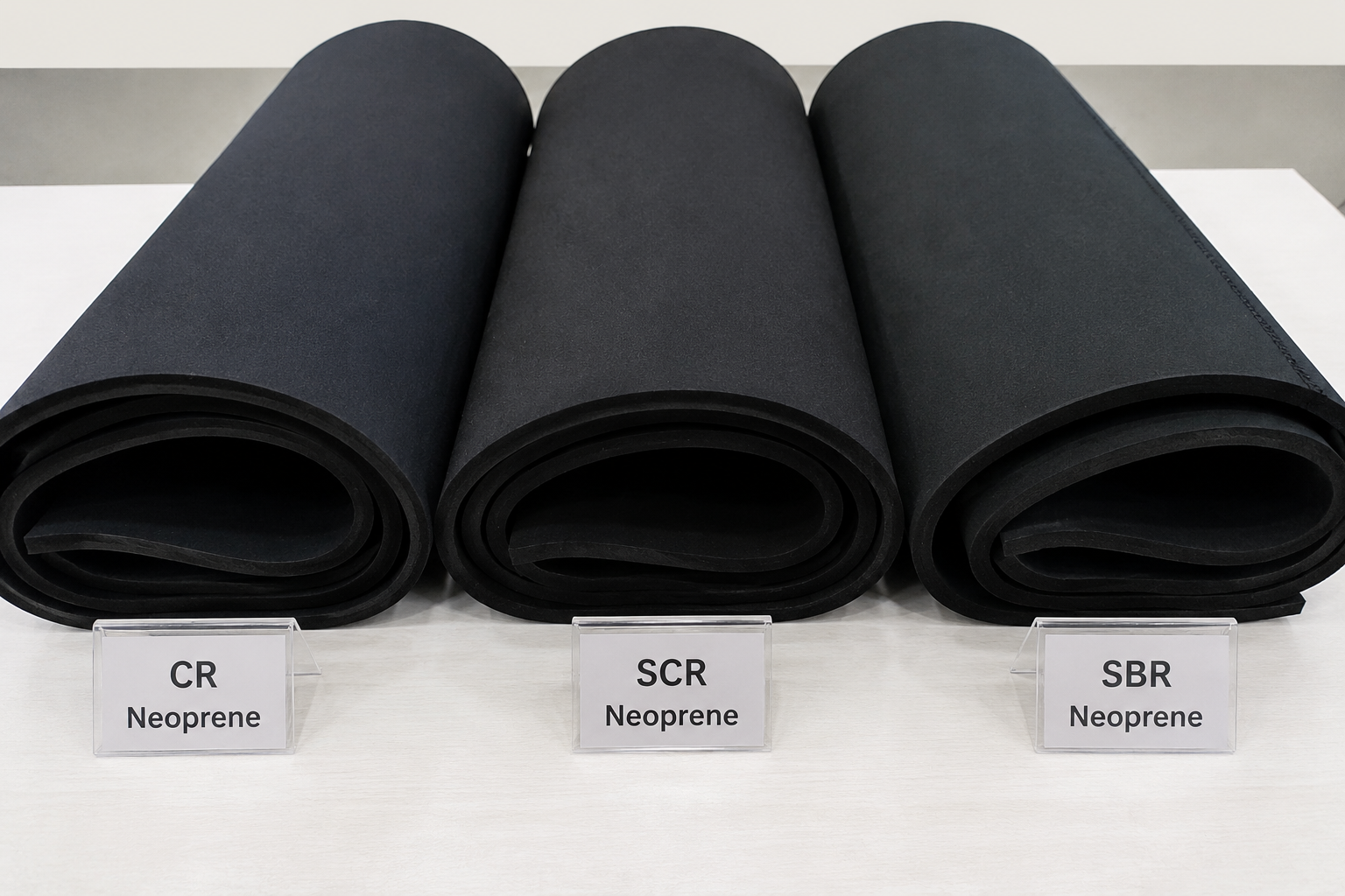 CR SCR SBR neoprene material options