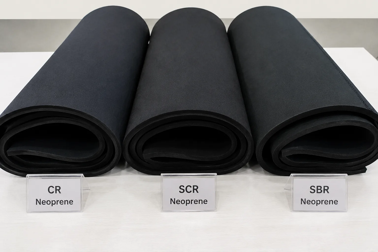 CR SCR SBR neoprene material options